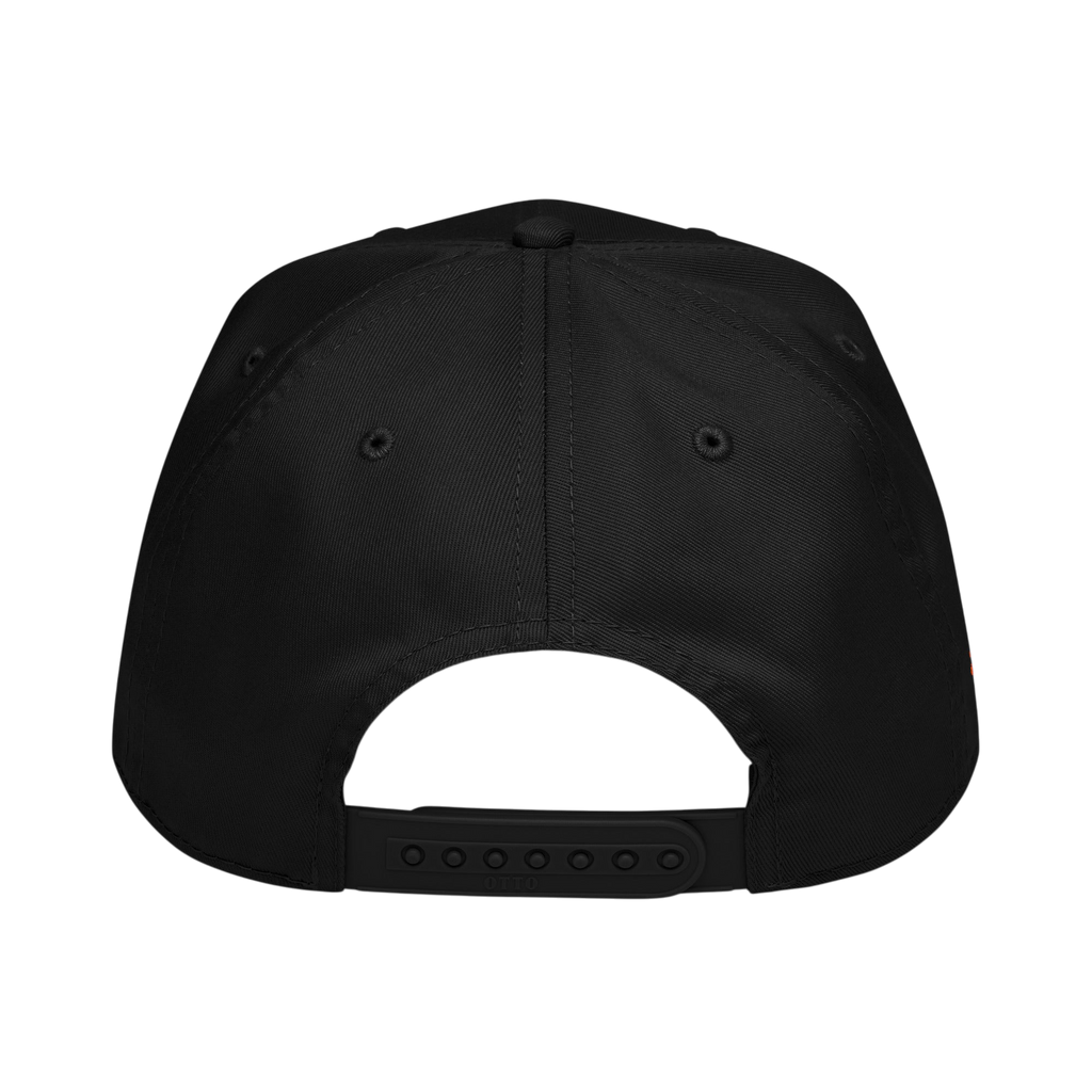 Renewed 5 panel cap - Black, back