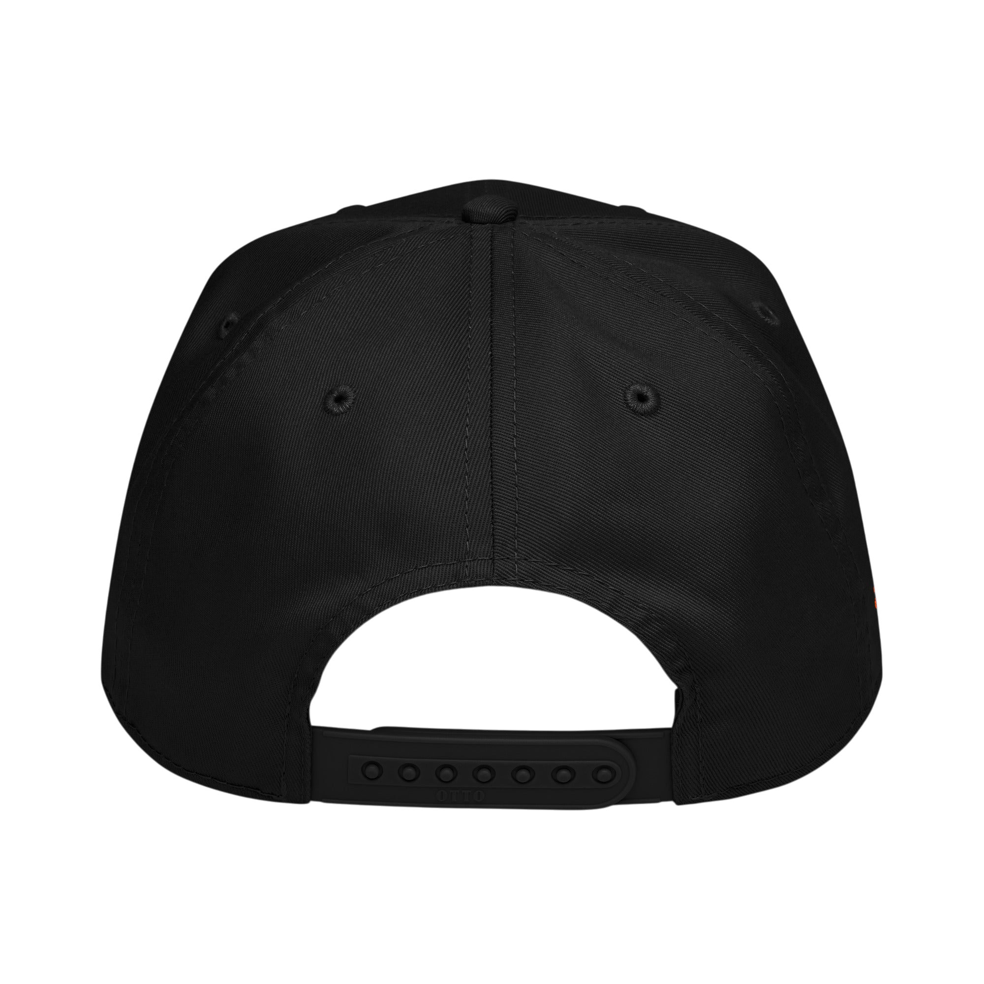 Renewed 5 panel cap - Black, back