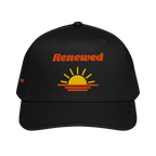 Renewed 5 panel cap - Black, front