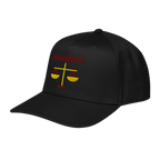 Justified 5 panel cap - Black, left front