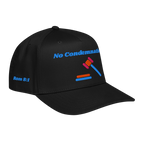 No Condemnation 5 panel cap - Black, right front