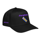 Forgiven 5 panel cap - Black, right front