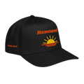 Renewed 5 panel cap - Black, right front