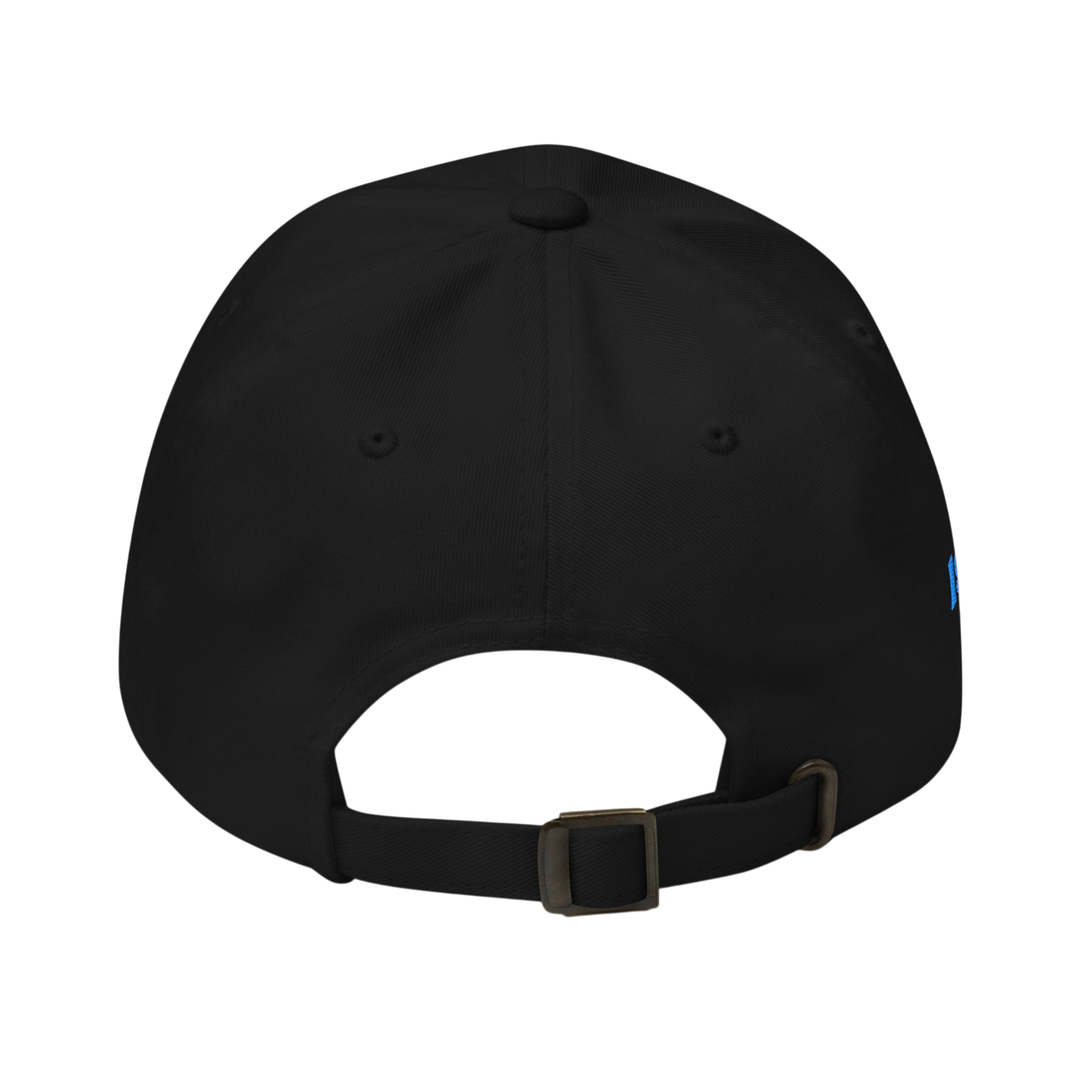 Washed Classic Dad hat - Black, back