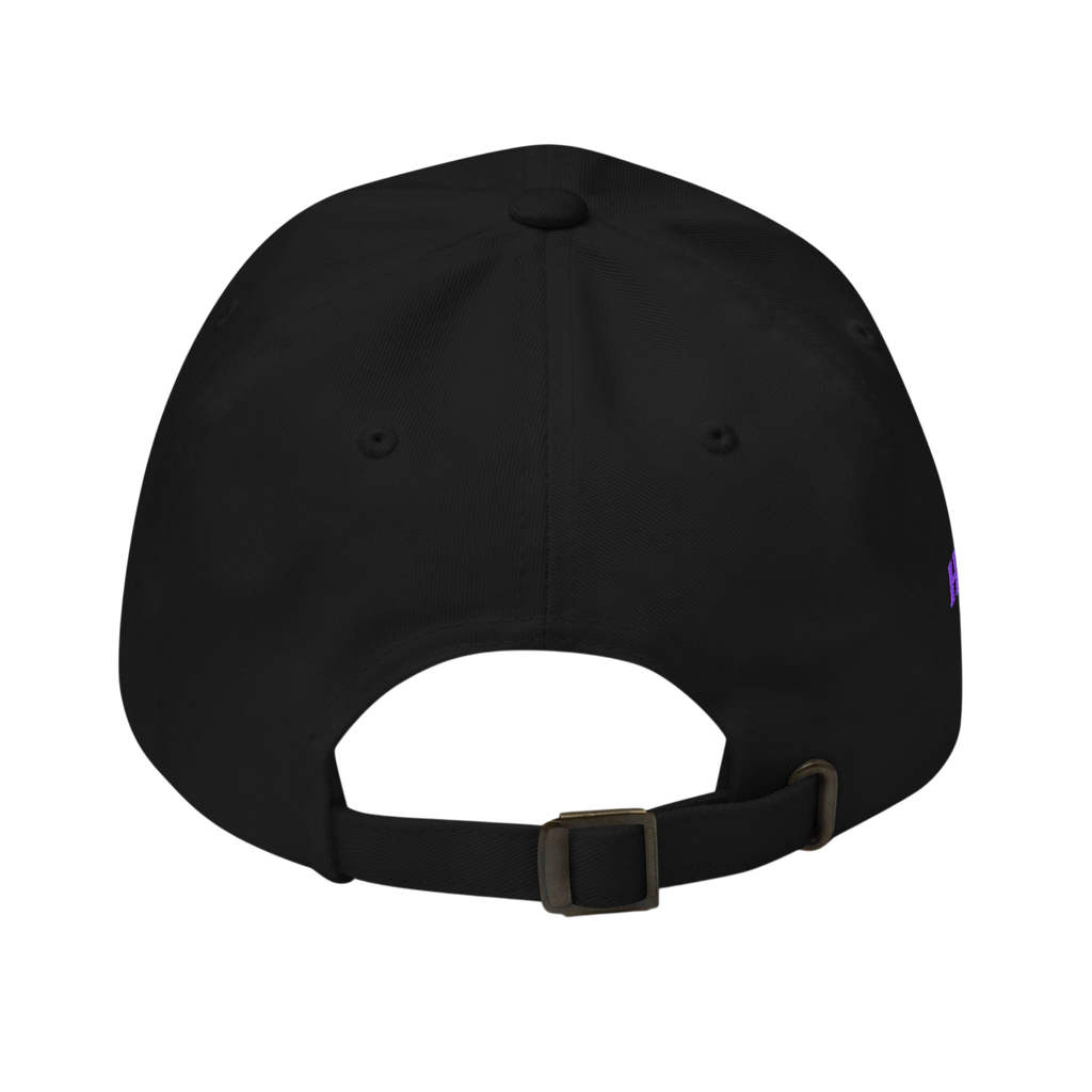 Forgiven Classic Dad hat - Black, back