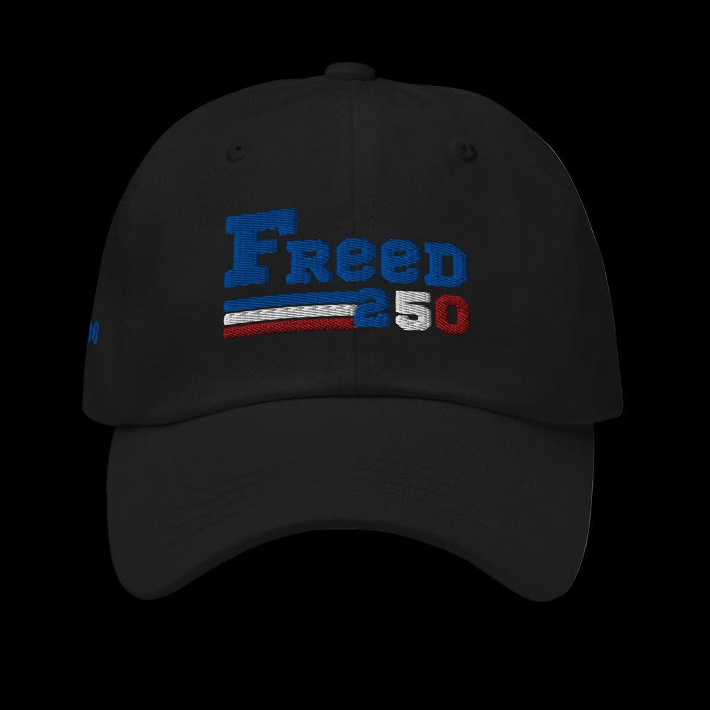 Freed Classic Dad hat - Black, front