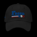 Freed Classic Dad hat - Black, front