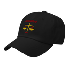 Justified Classic Dad hat - Black, left front