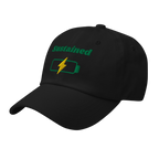 Sustained Classic Dad hat - Black, left front