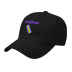Forgiven Classic Dad hat - Black, left front
