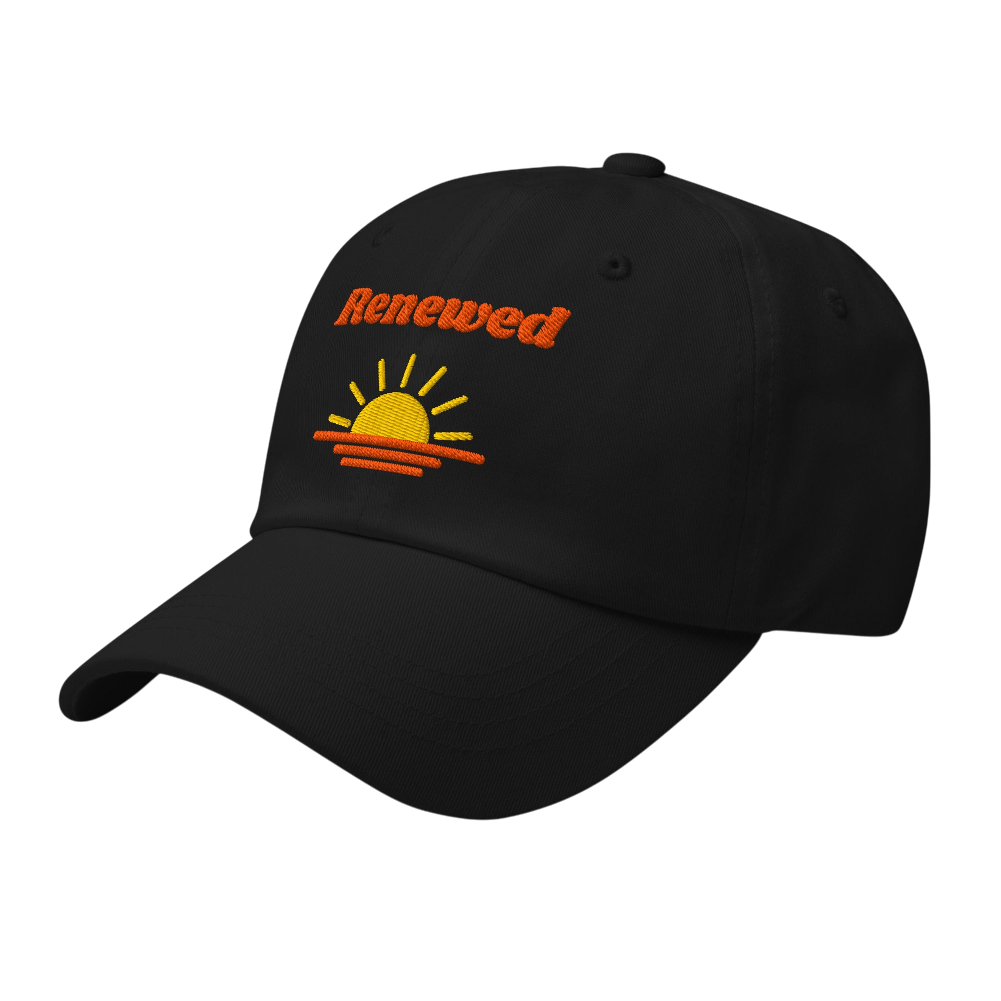 Renewed Classic Dad hat - Black, left front