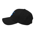 Washed Classic Dad hat - Black, left side