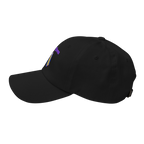 Forgiven Classic Dad hat - Black, left side