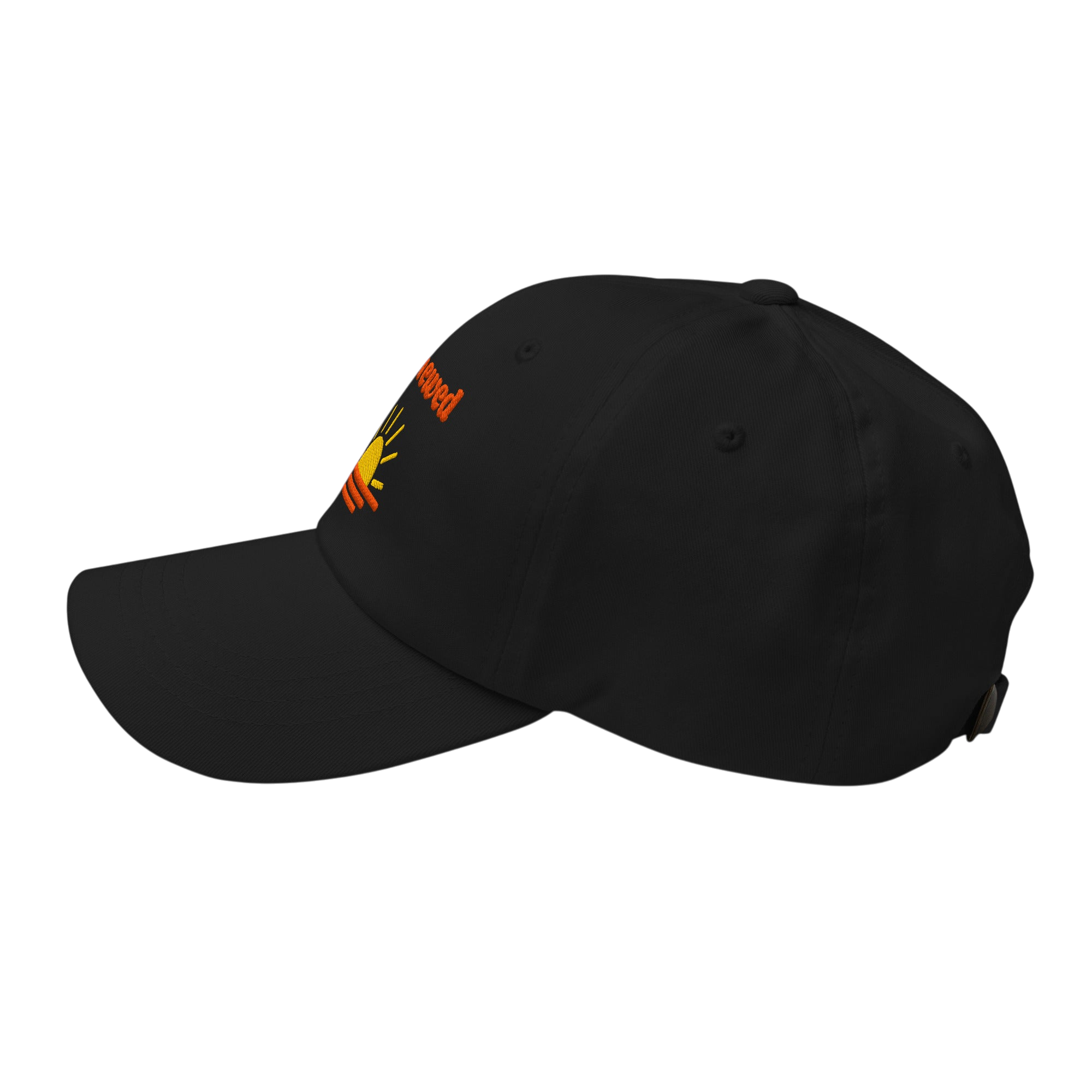 Renewed Classic Dad hat - Black, left side