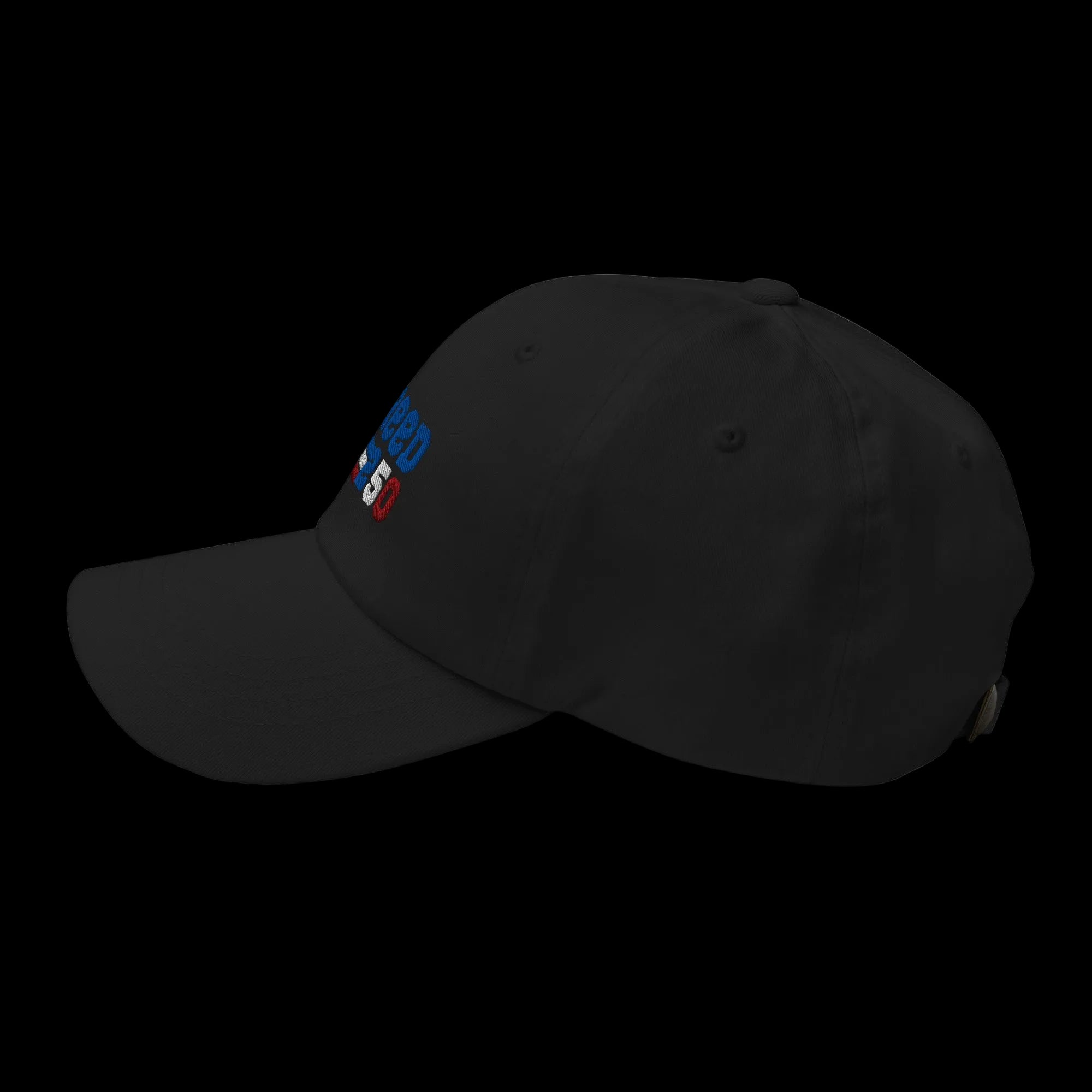 Freed Classic Dad hat - Black, left side