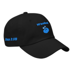 Washed Classic Dad hat - Black, right front