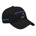 No Condemnation Classic Dad hat - Black, right front