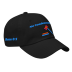 No Condemnation Classic Dad hat - Black, right front