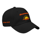 Renewed Classic Dad hat - Black, right front