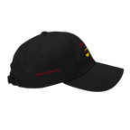Justified Classic Dad hat - Black, right side