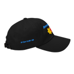 Reconciled Classic Dad hat - Black, right side