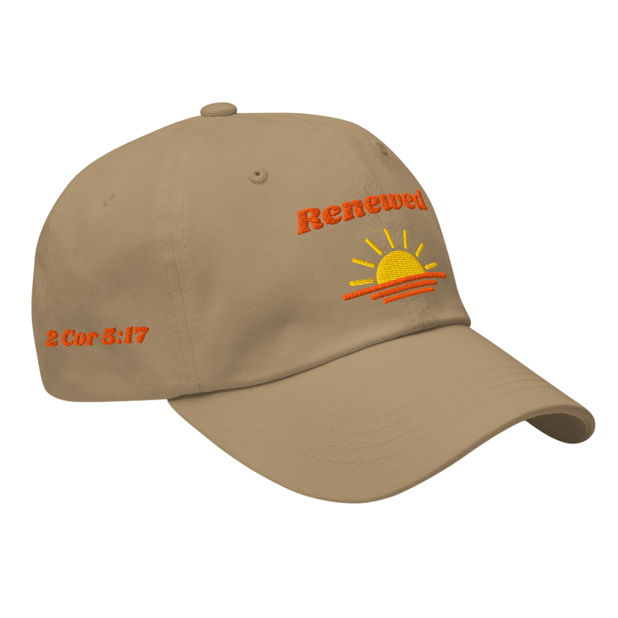 Renewed Classic Dad hat - Khaki, right front