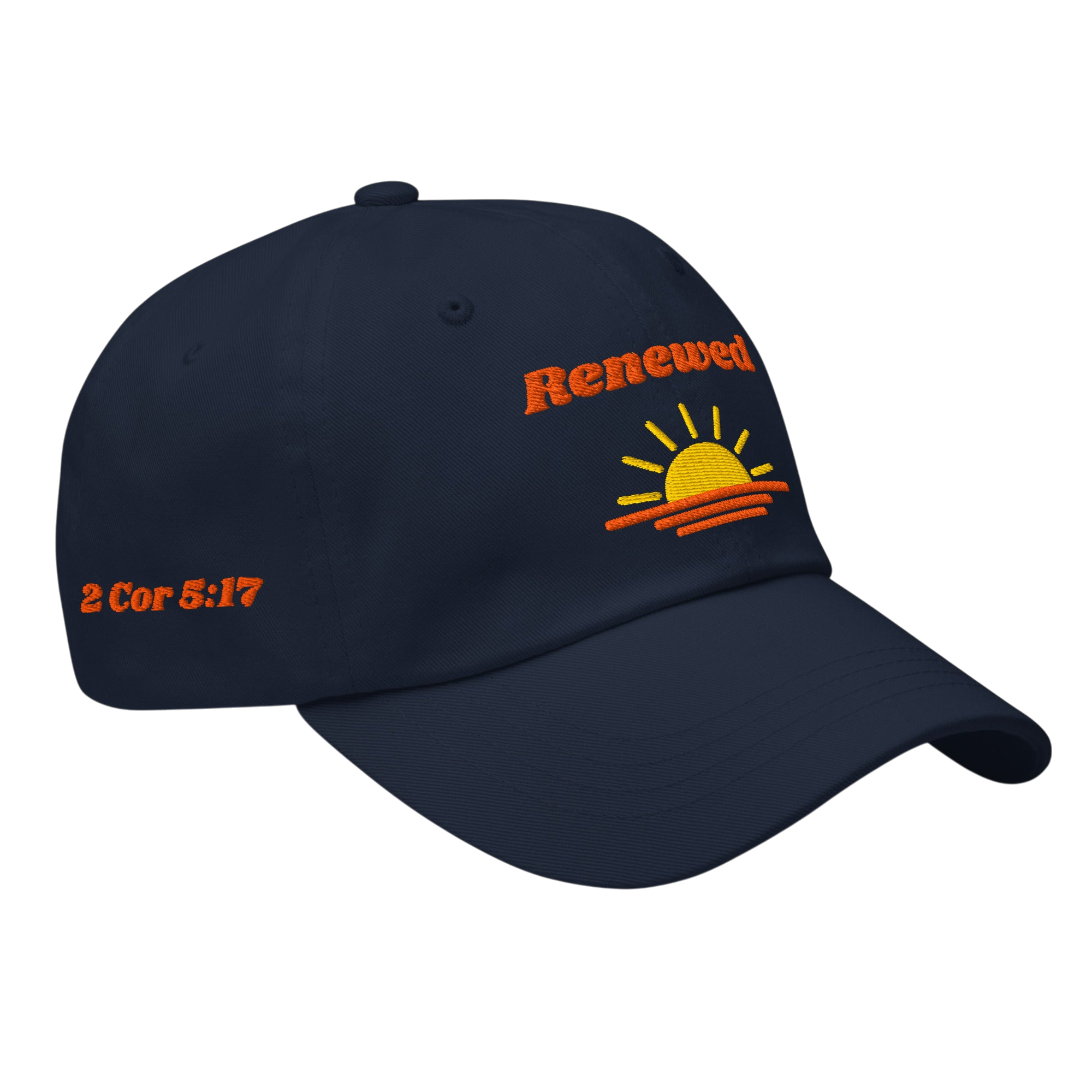 Renewed Classic Dad hat - Navy, right front