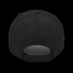 Washed Distressed Dad Hat - Black, back