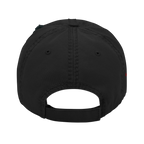 Justified Distressed Dad Hat - Black, back