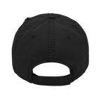 Sustained Distressed Dad Hat - Black, back