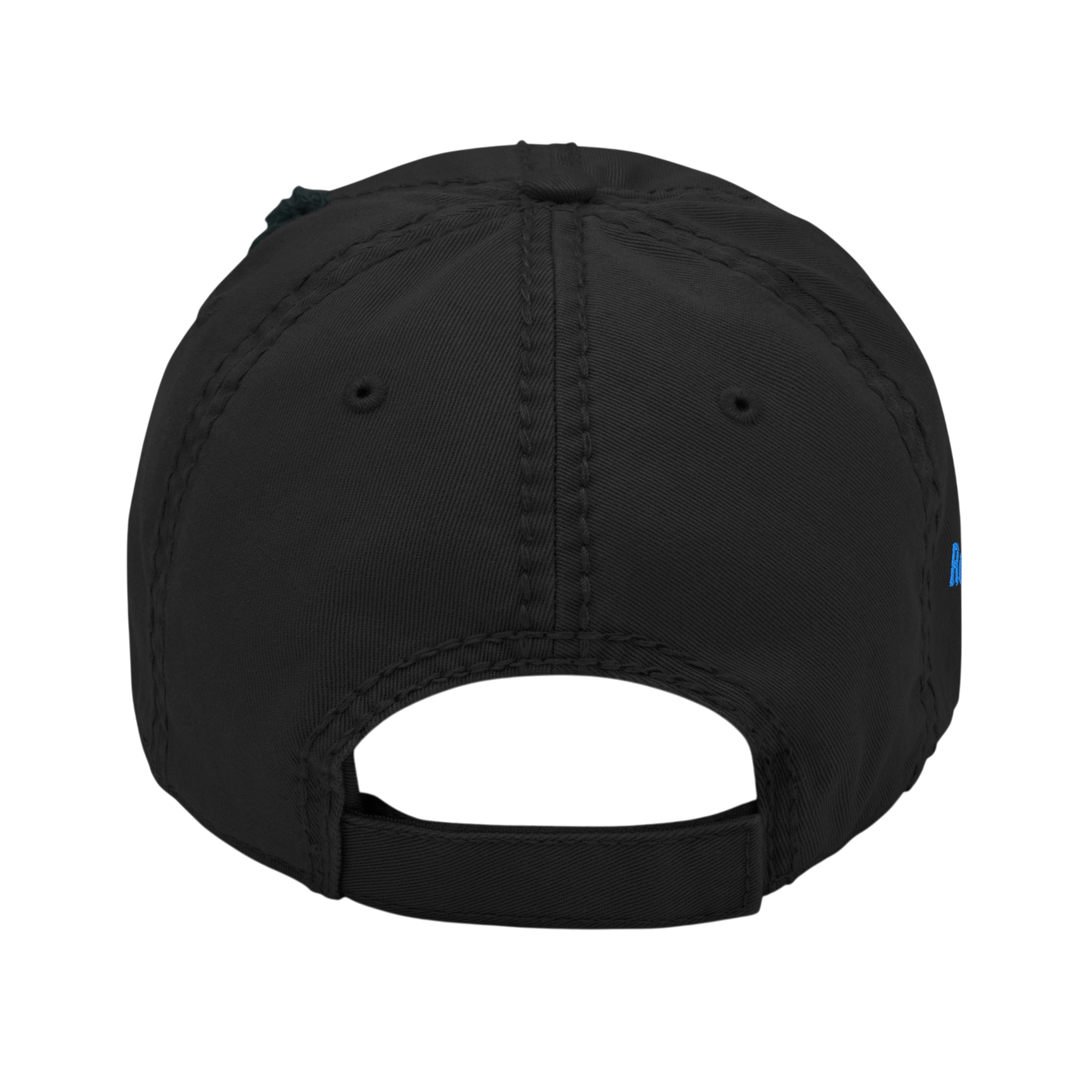 No Condemnation Distressed Dad Hat - Black, back