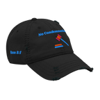No Condemnation Distressed Dad Hat - Black, right front