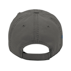 Saved Distressed Dad Hat - Charcoal Grey, back