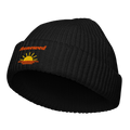 Renewed Fisherman beanie - Black, front