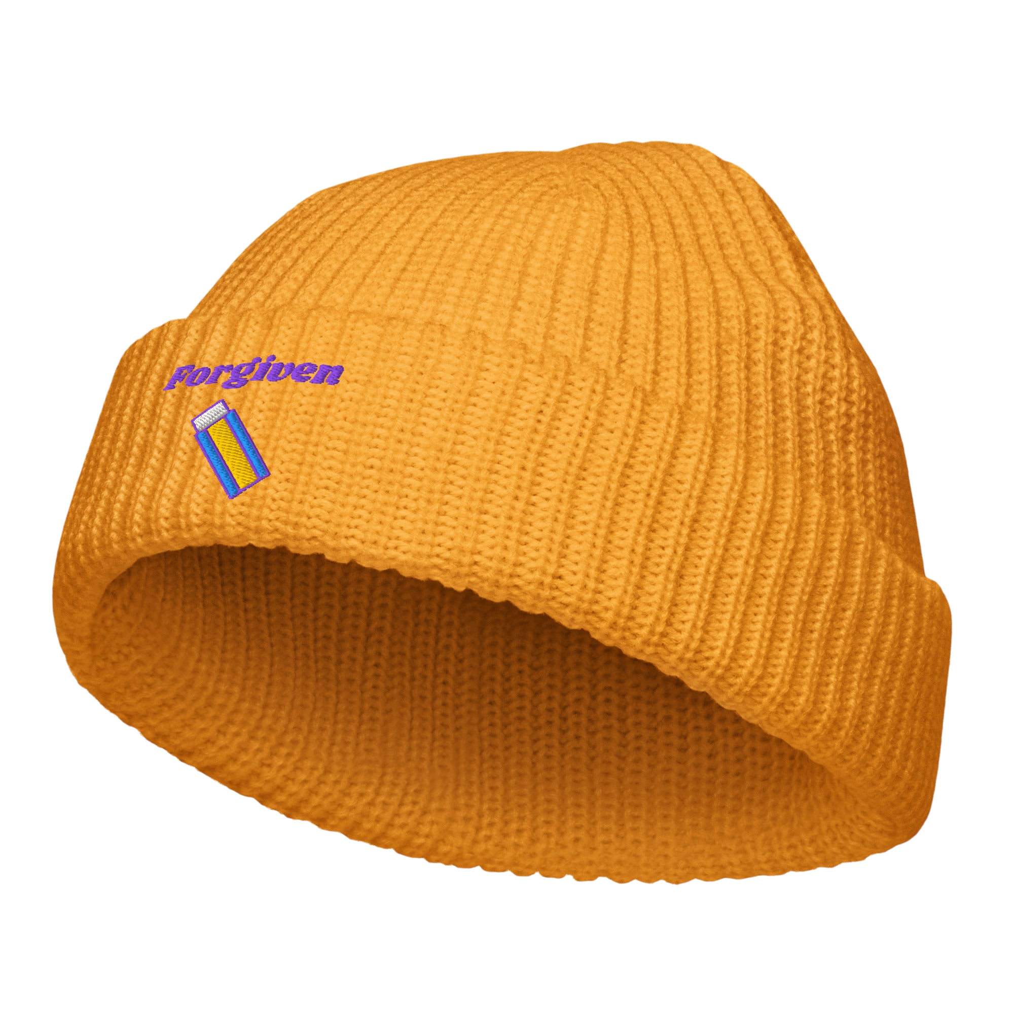 Forgiven Fisherman beanie - Gold, front