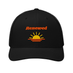 Renewed Retro Trucker Hat - Black, front
