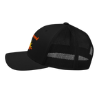Renewed Retro Trucker Hat - Black Left