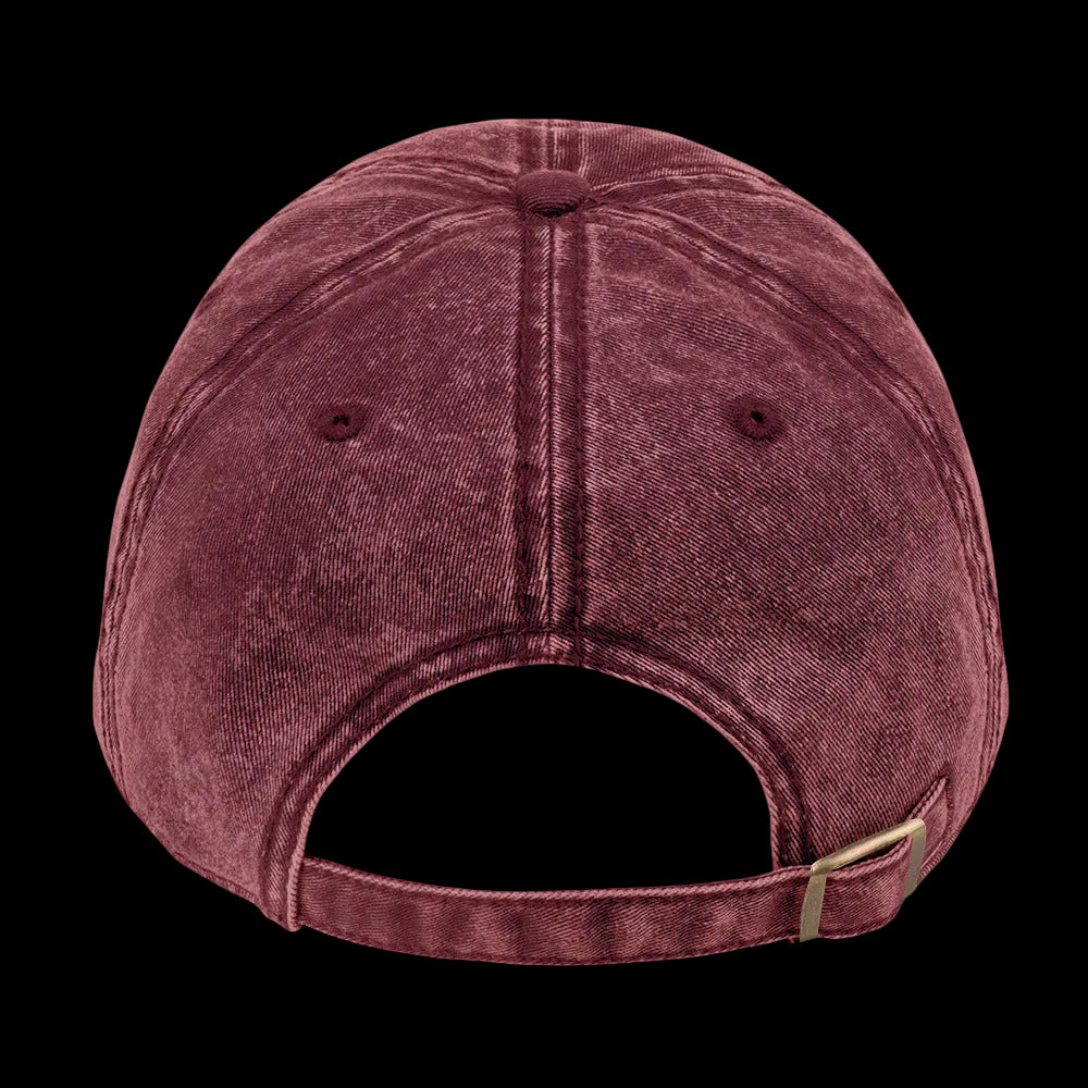 Reconciled Vintage Dad Cap - Maroon, back